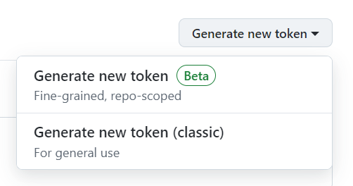 Generate token