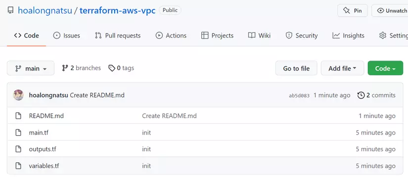 The GitHub repository
