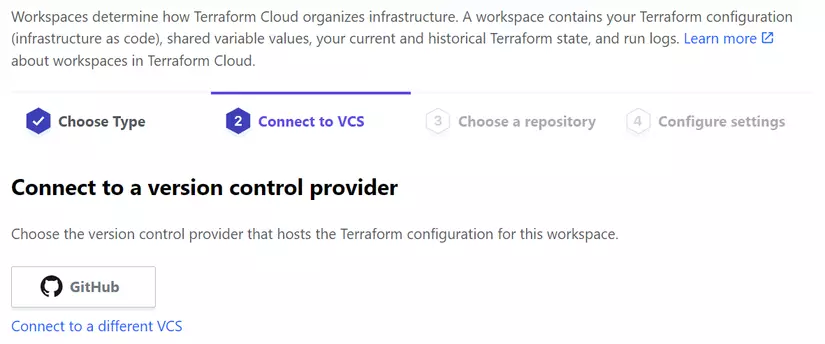 Connect to a version control provider