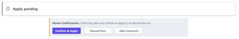 Confirm & Apply